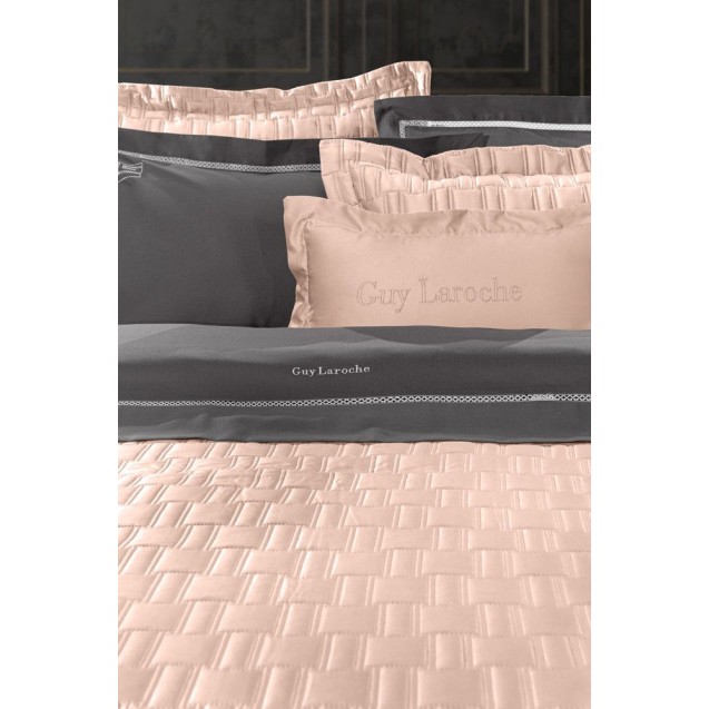 Σετ Κουβερλί King Size 3 Τεμαχίων Guy Laroche Brick Old Pink 240x250 Σετ Κουβερλί King Size 3 Τεμαχίων Guy Laroche Brick Old Pink 240x250