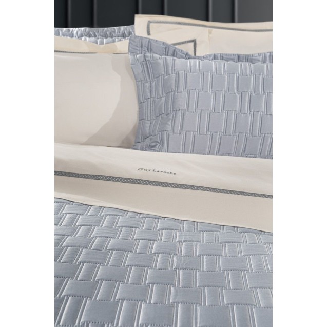 Σετ Κουβερλί King Size 3 Τεμαχίων Guy Laroche Brick Silver 240x250 Σετ Κουβερλί King Size 3 Τεμαχίων Guy Laroche Brick Silver 240x250