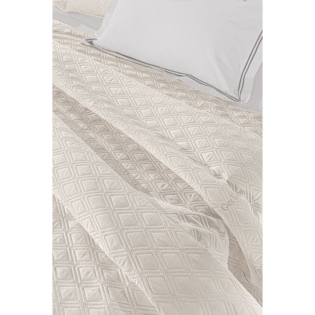 Σετ Κουβερλί King Size 3 Τεμαχίων Guy Laroche Honour Ivory 240x250 Σετ Κουβερλί King Size 3 Τεμαχίων Guy Laroche Honour Ivory 240x250