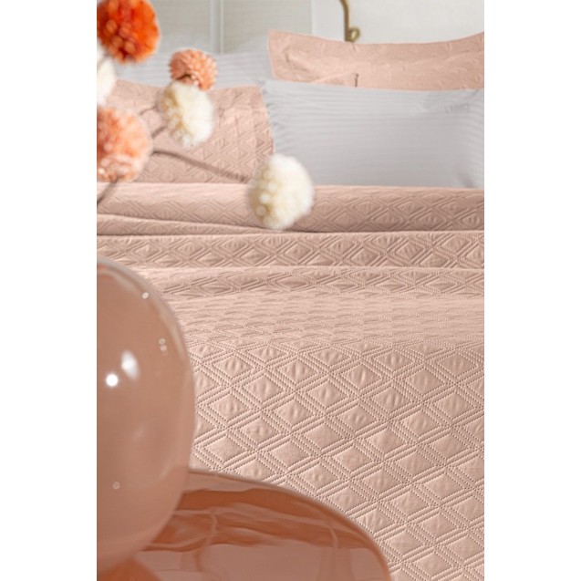 Σετ Κουβερλί King Size 3 Τεμαχίων Guy Laroche Honour Old Pink 240x250 Σετ Κουβερλί King Size 3 Τεμαχίων Guy Laroche Honour Old Pink 240x250