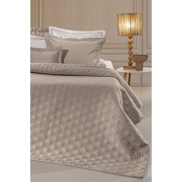 Σετ Κουβερλί King Size 3 Τεμαχίων Guy Laroche Honour Taupe 240x250 Σετ Κουβερλί King Size 3 Τεμαχίων Guy Laroche Honour Taupe 240x250