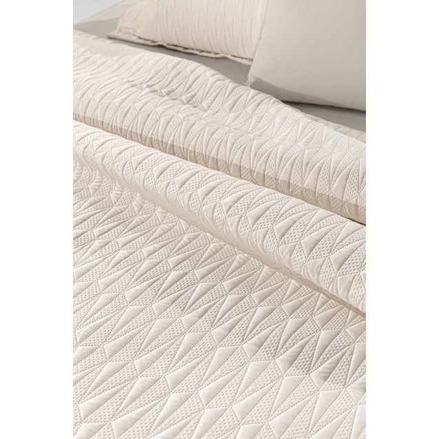 Σετ Κουβερλί King Size 3 Τεμαχίων Guy Laroche Ruby Ivory 240x250 Σετ Κουβερλί King Size 3 Τεμαχίων Guy Laroche Ruby Ivory 240x250