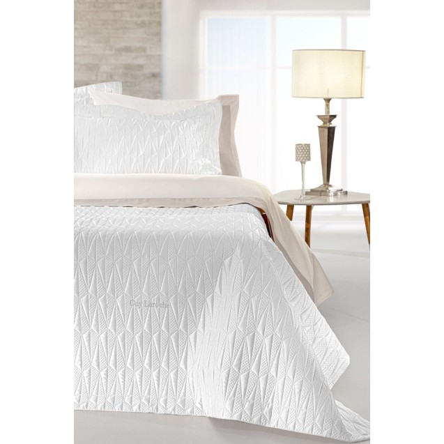 Σετ Κουβερλί King Size 3 Τεμαχίων Guy Laroche Ruby White 240x250 Σετ Κουβερλί King Size 3 Τεμαχίων Guy Laroche Ruby White 240x250