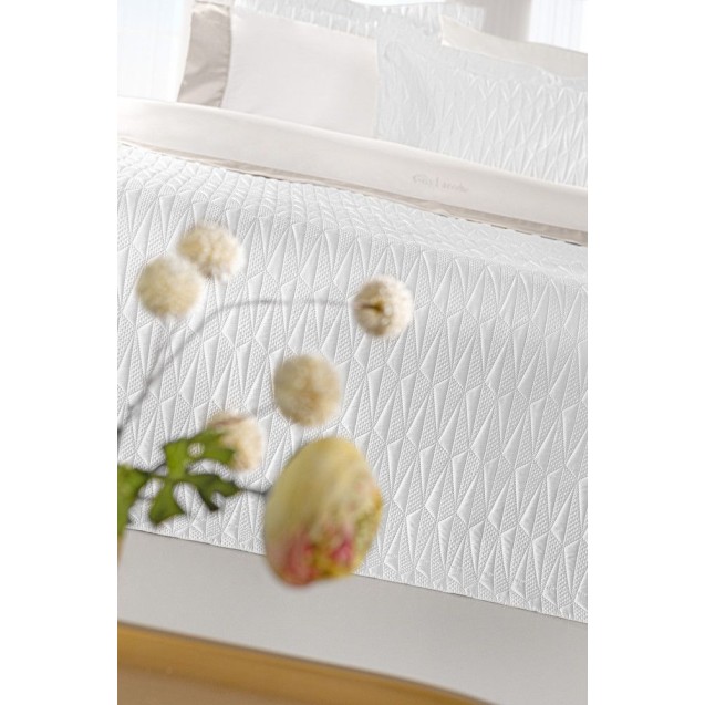Σετ Κουβερλί King Size 3 Τεμαχίων Guy Laroche Ruby White 240x250 Σετ Κουβερλί King Size 3 Τεμαχίων Guy Laroche Ruby White 240x250