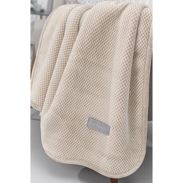 Κουβέρτα Βελουτέ Κούνιας Guy Laroche Cheval Perla 110x140 Κουβέρτα Βελουτέ Κούνιας Guy Laroche Cheval Perla 110x140
