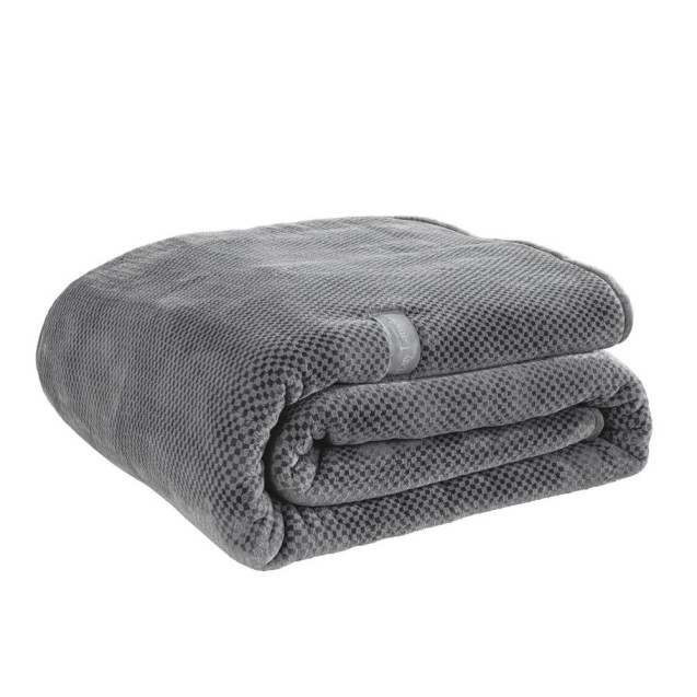 Κουβέρτα Βελουτέ Κούνιας Guy Laroche Cheval Silver 110x140 Κουβέρτα Βελουτέ Κούνιας Guy Laroche Cheval Silver 110x140