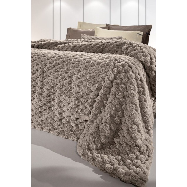 Κουβέρτα Γούνινη Υπέρδιπλη Guy LarocheElixir Taupe 260x240 Κουβέρτα Γούνινη Υπέρδιπλη Guy LarocheElixir Taupe 260x240