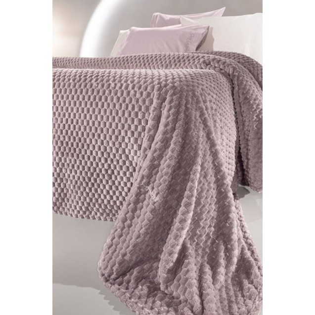 Σετ Κουβέρτα Fleece Υπέρδιπλη και Μαξιλαροθήκη Διακόσμησης Guy Laroche Smoothie Melanze 220x240 Σετ Κουβέρτα Fleece Υπέρδιπλη και Μαξιλαροθήκη Διακόσμησης Guy Laroche Smoothie Melanze 220x240