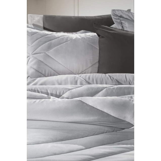 Σετ Πάπλωμα King Size 3 Τεμαχίων Guy Laroche Columbia Silver 250x240 Σετ Πάπλωμα King Size 3 Τεμαχίων Guy Laroche Columbia Silver 250x240