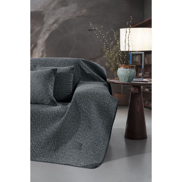 Ριχτάρι Πολυθρόνας Guy Laroche Lama Anthracite 170x150 Ριχτάρι Πολυθρόνας Guy Laroche Lama Anthracite 170x150