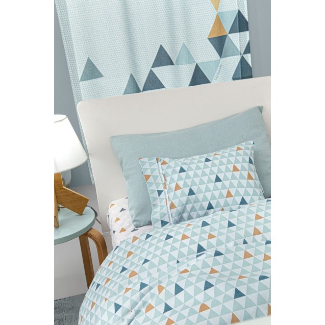 Σετ Σεντόνια Κούνιας 3 Τεμαχίων Guy Laroche Two2Twenty Aqua 115x170 Σετ Σεντόνια Κούνιας 3 Τεμαχίων Guy Laroche Two2Twenty Aqua 115x170