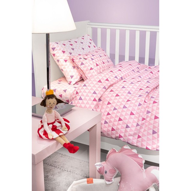 Σετ Σεντόνια Κούνιας 3 Τεμαχίων Guy Laroche Two2Twenty Fuchsia  115x170 Σετ Σεντόνια Κούνιας 3 Τεμαχίων Guy Laroche Two2Twenty Fuchsia  115x170