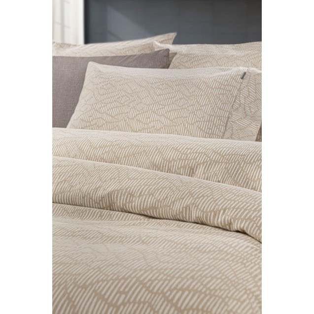 Σετ Σεντόνια Φανελένια Μονά 3 Τεμαχίων Guy Laroche Brenta Camel 170x265 Σετ Σεντόνια Φανελένια Μονά 3 Τεμαχίων Guy Laroche Brenta Camel 170x265
