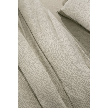 Σετ Σεντόνια Φανελένια Υπέρδιπλα 4 Τεμαχίων Guy Laroche Mira Cement 240x265