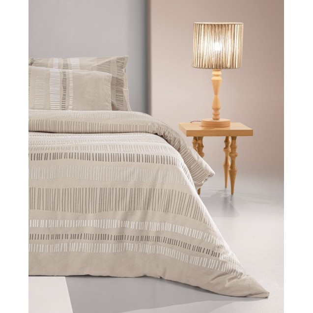 Σετ Σεντόνια Φανελένια King Size 4 Τεμαχίων Guy Laroche Nuvola Taupe 270x265 Σετ Σεντόνια Φανελένια King Size 4 Τεμαχίων Guy Laroche Nuvola Taupe 270x265