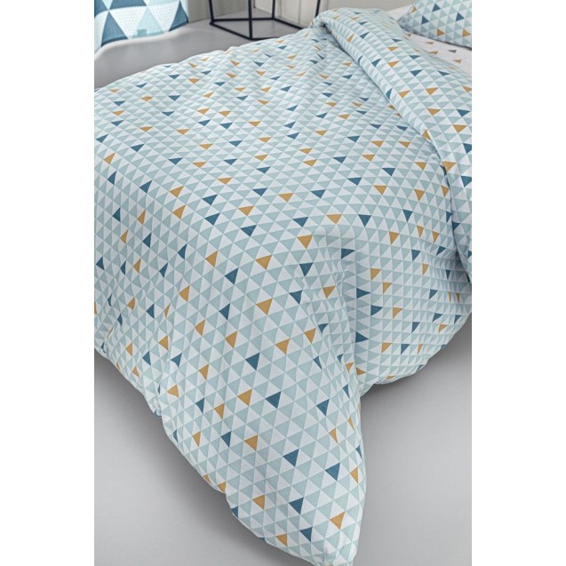 Σετ Παιδικά Σεντόνια Μονά 3 Τεμαχίων Guy Laroche Two2Twenty Aqua 165x250 Σετ Παιδικά Σεντόνια Μονά 3 Τεμαχίων Guy Laroche Two2Twenty Aqua 165x250