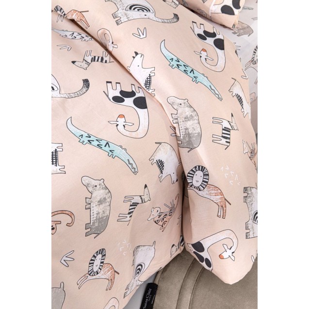 Σετ Παιδικά Σεντόνια Μονά 3 Τεμαχίων Guy Laroche Zootopia Cameo 165x250 Σετ Παιδικά Σεντόνια Μονά 3 Τεμαχίων Guy Laroche Zootopia Cameo 165x250