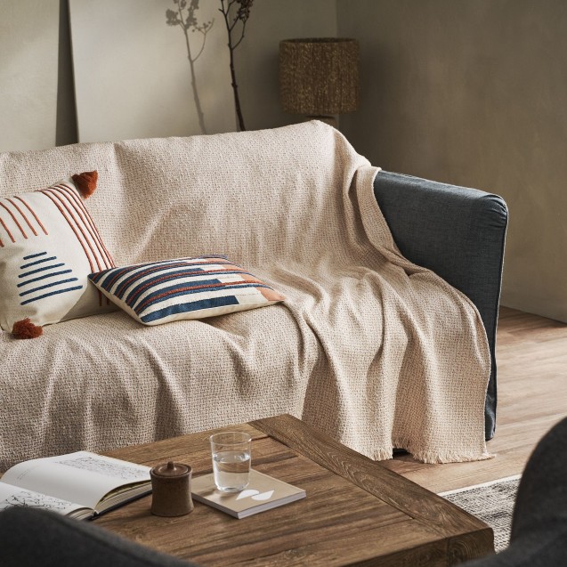 Ριχτάρι Τριθέσιου Gofis Home Quina Beige/Brick 238/03 180x310 Ριχτάρι Τριθέσιου Gofis Home Quina Beige/Brick 238/03 180x310