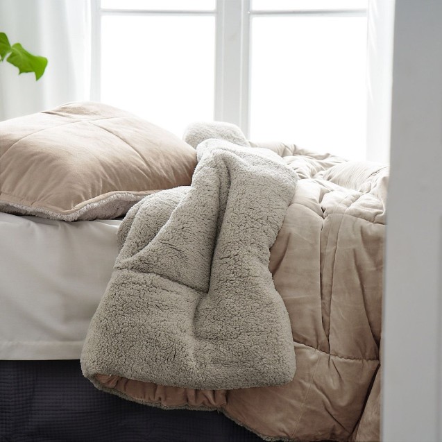 Κουβερτοπάπλωμα Υπέρδιπλο με Γούνα Gofis Home Teddy Pearl Salmon 407/23 235x245 Κουβερτοπάπλωμα Υπέρδιπλο με Γούνα Gofis Home Teddy Pearl Salmon 407/23 235x245