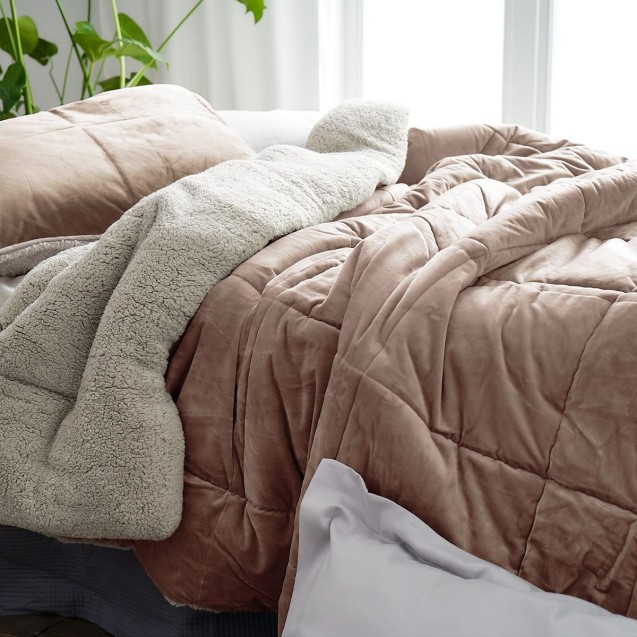 Κουβερτοπάπλωμα Μονό με Γούνα Gofis Home Teddy Pearl Salmon 407/23 170x220 Κουβερτοπάπλωμα Μονό με Γούνα Gofis Home Teddy Pearl Salmon 407/23 170x220