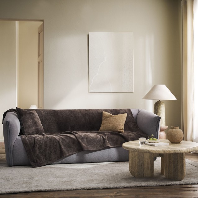 Ριχτάρι Πολυθρόνας Gofis Home Nimbus Dark Chocolate 447/41 180x180 Ριχτάρι Πολυθρόνας Gofis Home Nimbus Dark Chocolate 447/41 180x180