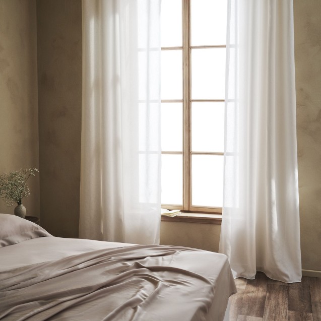 Κουρτίνα Με Τρουκς Gofis Home Maisy White 507/05 140x280 Κουρτίνα Με Τρουκς Gofis Home Maisy White 507/05 140x280