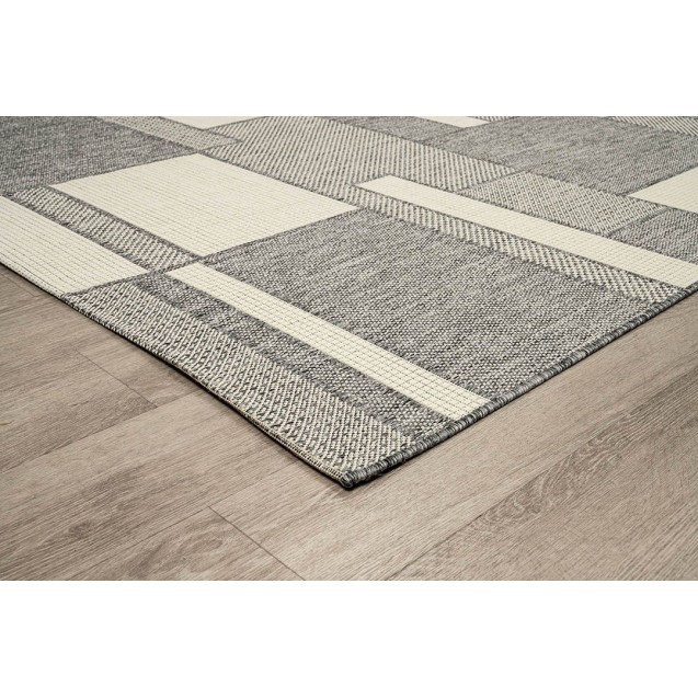 Χαλί New Plan Ethnik 1449D Grey 133x190 Χαλί New Plan Ethnik 1449D Grey 133x190