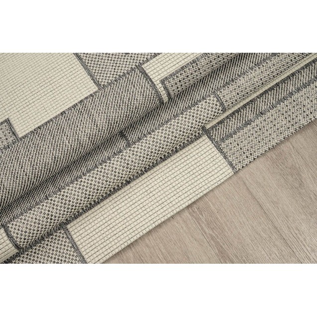 Χαλί New Plan Ethnik 1449D Grey 133x190 Χαλί New Plan Ethnik 1449D Grey 133x190