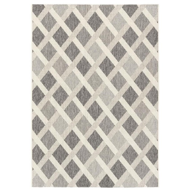 Χαλί New Plan Ethnik 3729D Grey 160x230 Χαλί New Plan Ethnik 3729D Grey 160x230