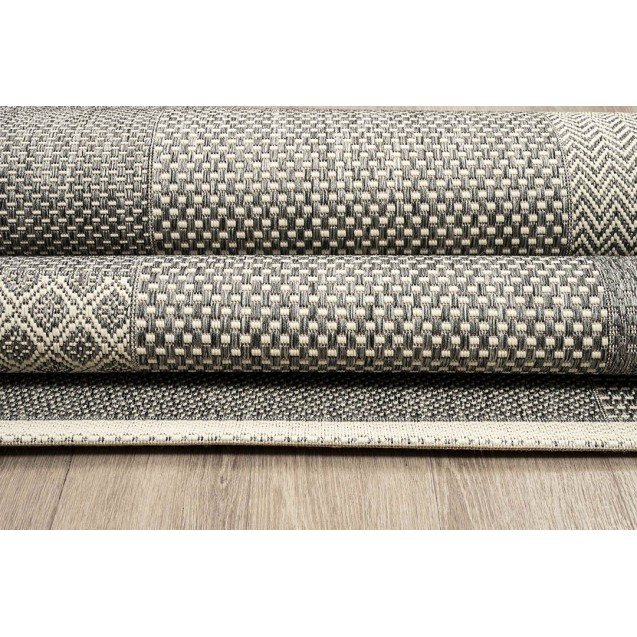 Χαλί New Plan Ethnik 4526D Grey 160x230 Χαλί New Plan Ethnik 4526D Grey 160x230
