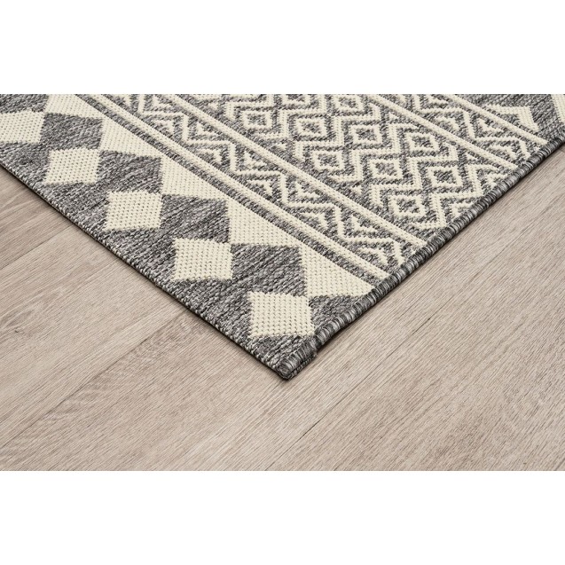 Χαλί New Plan Ethnik 7525D Grey 160x230 Χαλί New Plan Ethnik 7525D Grey 160x230
