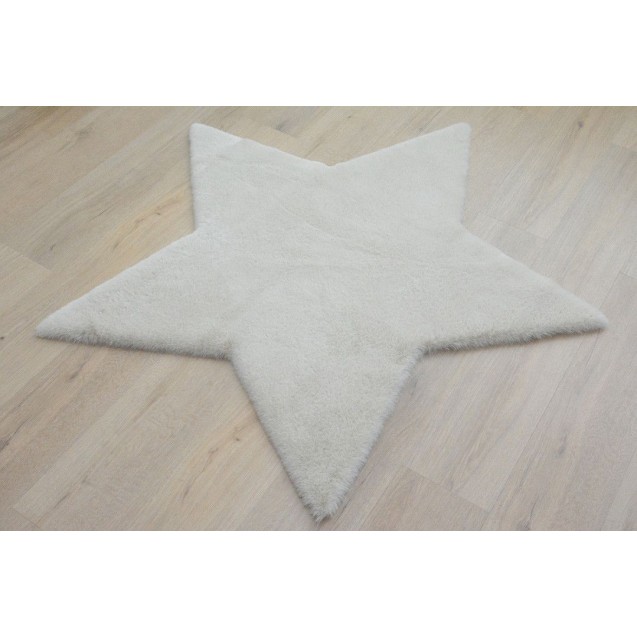 Χαλί New Plan Puffy Fc3B Beige Star Antislip 160x160 Χαλί New Plan Puffy Fc3B Beige Star Antislip 160x160