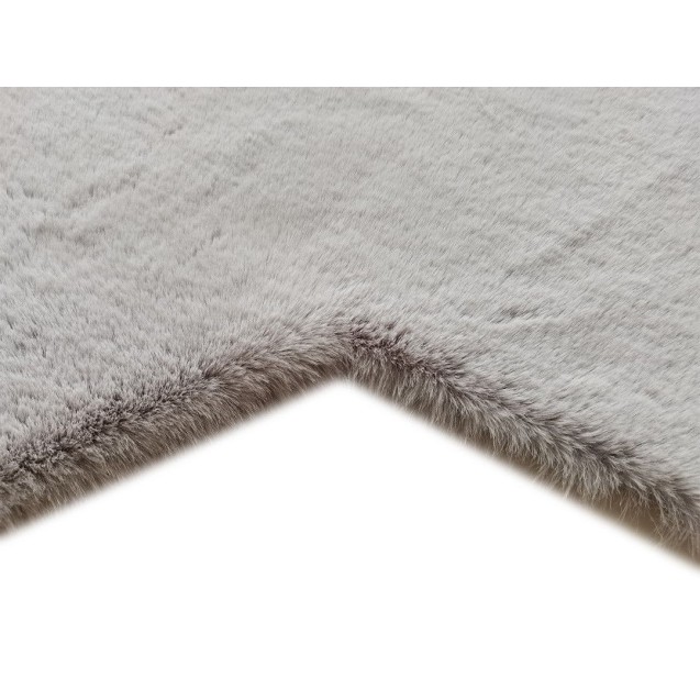 Χαλί New Plan Puffy Fc6 Light Grey Star Antislip 160x160 Χαλί New Plan Puffy Fc6 Light Grey Star Antislip 160x160