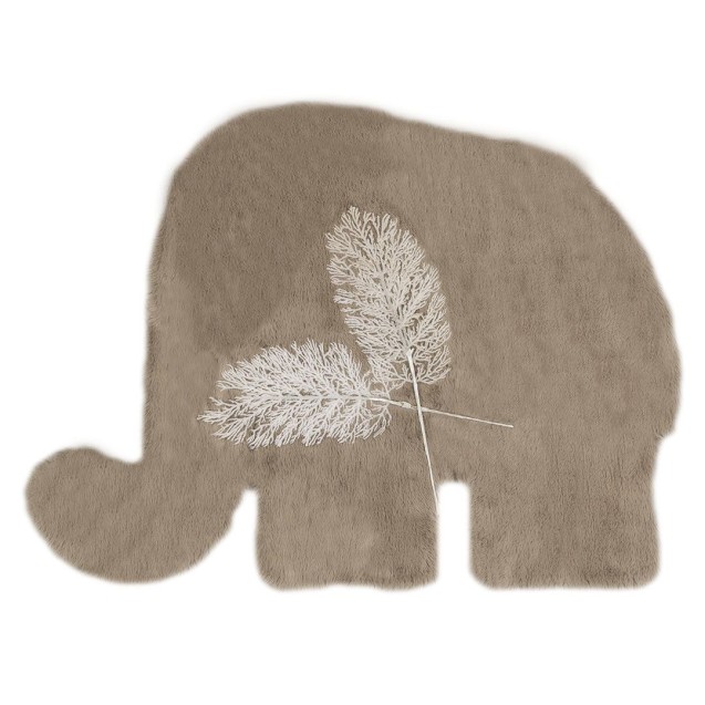 Χαλί New Plan Puffy Fc25 Taupe New Elephant Antislip 120x150 Χαλί New Plan Puffy Fc25 Taupe New Elephant Antislip 120x150