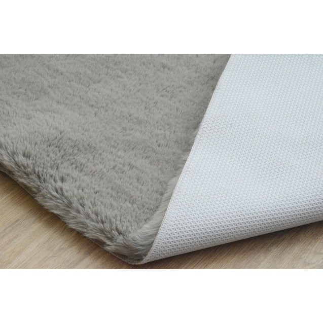 Χαλί New Plan Puffy Fc25 Taupe New Antislip 160x160 Χαλί New Plan Puffy Fc25 Taupe New Antislip 160x160