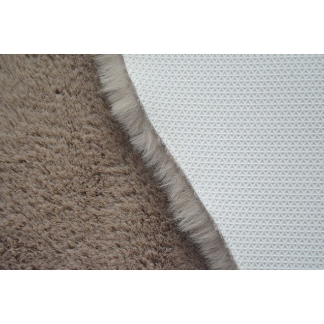 Χαλί New Plan Puffy Fc5 Taupe Antislip 100x160 Χαλί New Plan Puffy Fc5 Taupe Antislip 100x160