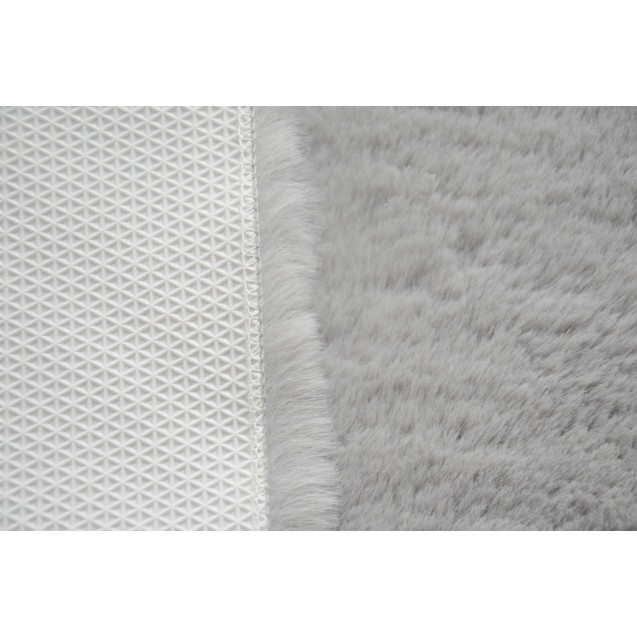 Χαλί New Plan Puffy Fc6 Light Grey Antislip 160x160 Χαλί New Plan Puffy Fc6 Light Grey Antislip 160x160