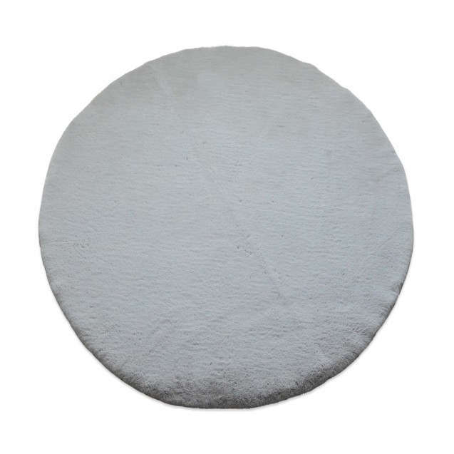 Χαλί New Plan Puffy Fc6 Light Grey Antislip 160x160 Χαλί New Plan Puffy Fc6 Light Grey Antislip 160x160