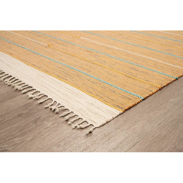 Χαλί New Plan Ribella Χειροποιητο 200 Beige 070x190 Χαλί New Plan Ribella Χειροποιητο 200 Beige 070x190