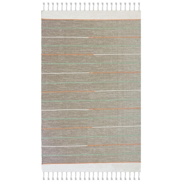 Χαλί New Plan Ribella Χειροποιητο 500 L.Grey 160x230 Χαλί New Plan Ribella Χειροποιητο 500 L.Grey 160x230