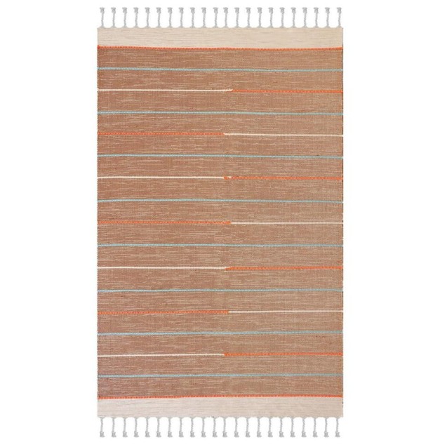 Χαλί New Plan Ribella Χειροποιητο 600 Brown 133x190 Χαλί New Plan Ribella Χειροποιητο 600 Brown 133x190