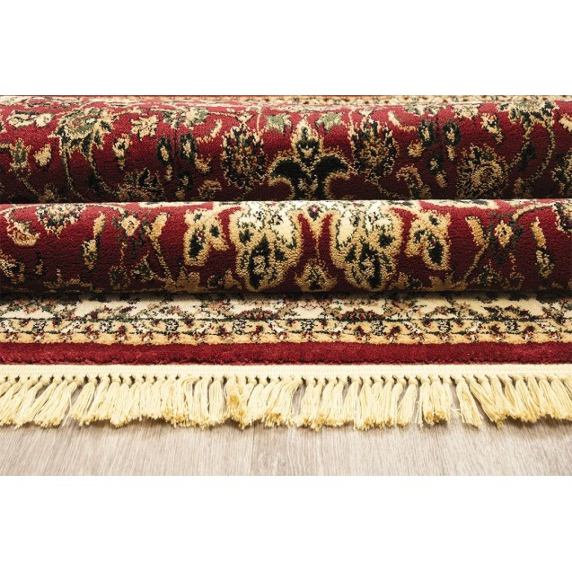 Χαλί New Plan Persia 1019 Burgundy Με Κροσσι 160x230 Χαλί New Plan Persia 1019 Burgundy Με Κροσσι 160x230