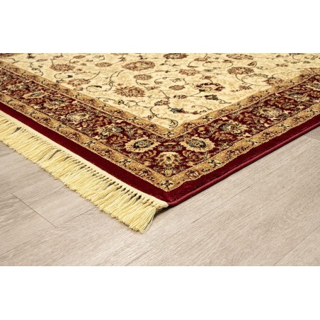 Χαλί New Plan Persia 1536 Burgundy Με Κροσσι 133x190