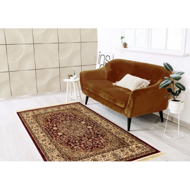 Χαλί New Plan Persia 5649 Burgundy Με Κροσσι 200x290 Χαλί New Plan Persia 5649 Burgundy Με Κροσσι 200x290