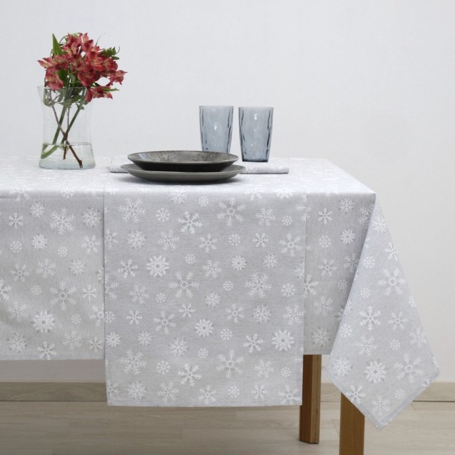 Ροτόντα Dimeco 220Rd 8590 Grey Με Lurex Ροτόντα Dimeco 220Rd 8590 Grey Με Lurex