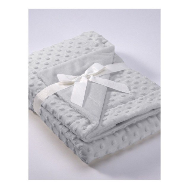 Κουβέρτα  Mora  Copitos 80Χ110  Γκρι   100% Polyester Κουβέρτα  Mora  Copitos 80Χ110  Γκρι   100% Polyester