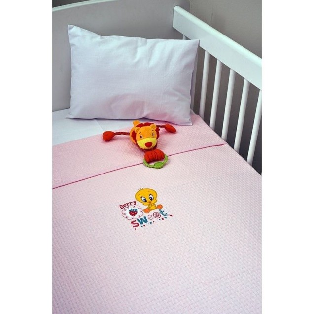 Baby Looney Tunes Des.26 Κουβέρτα Πικέ Αγκαλιάς Baby Looney Tunes Des.26 Κουβέρτα Πικέ Αγκαλιάς
