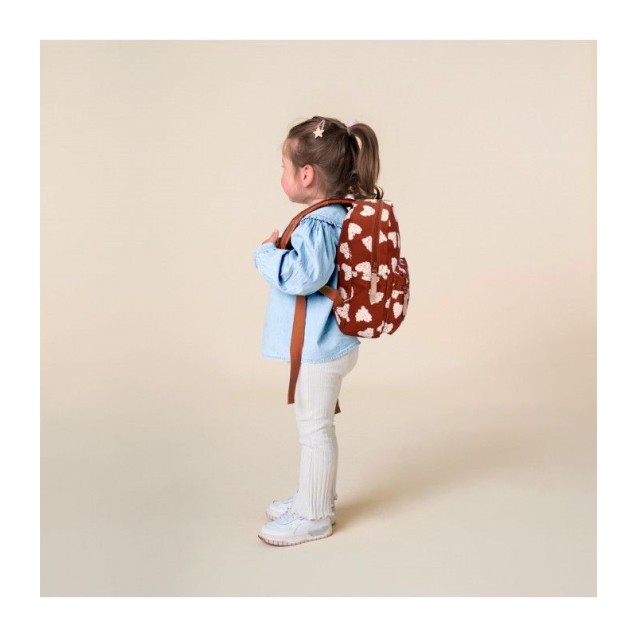 Σακίδιο Kidzroom Adore More Brown 31X23X8 Σακίδιο Kidzroom Adore More Brown 31X23X8