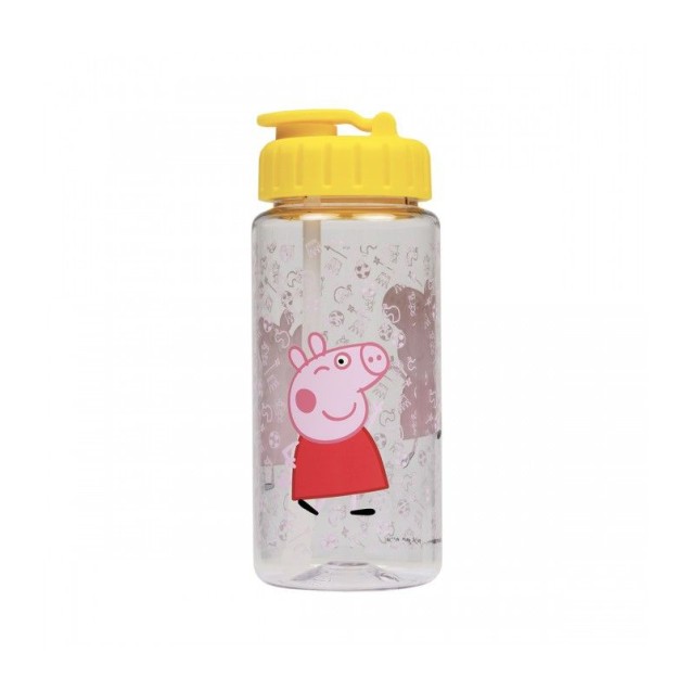 Διαφανο Παγουρι Με Αποσπωμενο Καλαμακι 0,35 L Peppa Pig - Petit Jour  Paris Διαφανο Παγουρι Με Αποσπωμενο Καλαμακι 0,35 L Peppa Pig - Petit Jour  Paris