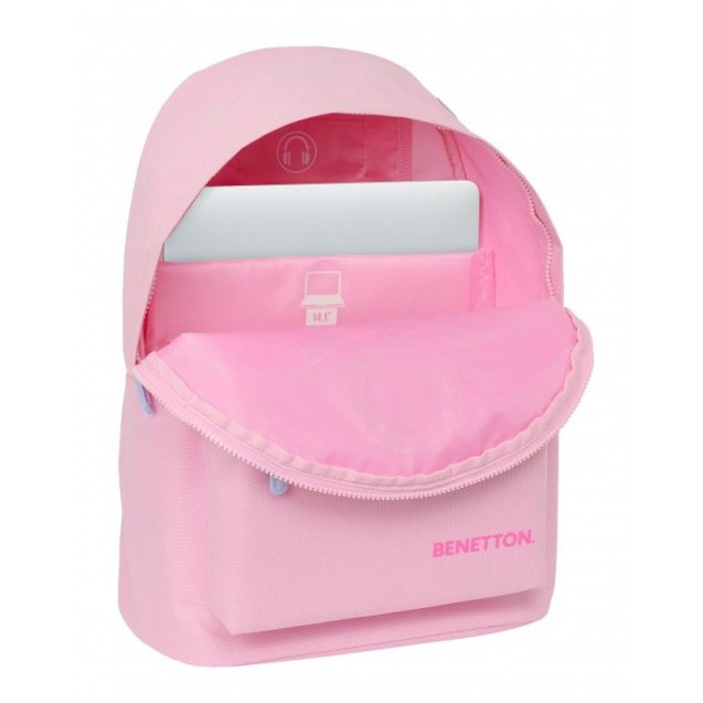 Σακιδιο Benetton Pink Σακιδιο Benetton Pink